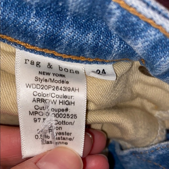 rag & bone Dre boyfriend jeans - Picture 10 of 11